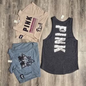 Victoria's secret PINK sequin tank tops